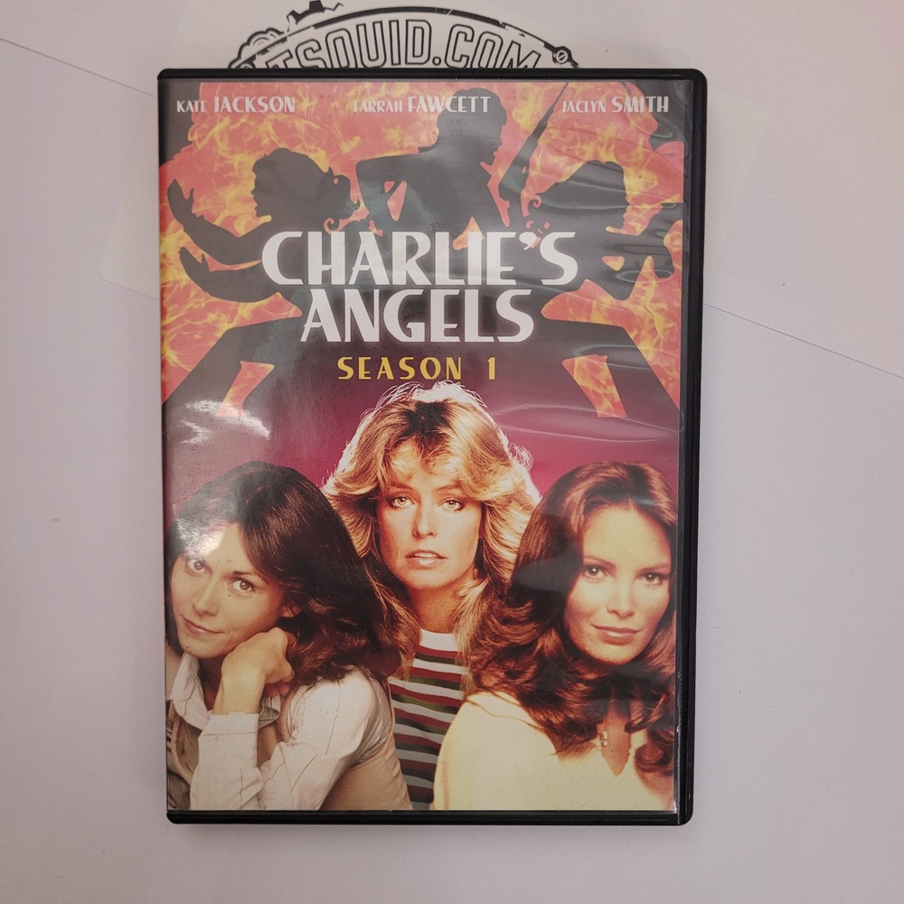 Mill Creek Charlie's Angels Season 1 DVD Set 4-Disc 70s TV Series Action Drama